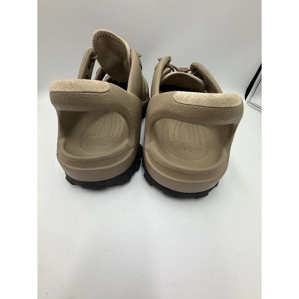 Crocs Bite  Sandals Beige-Taupe Outdoor Hiking Collection Trailbreaker Sz M9 W11